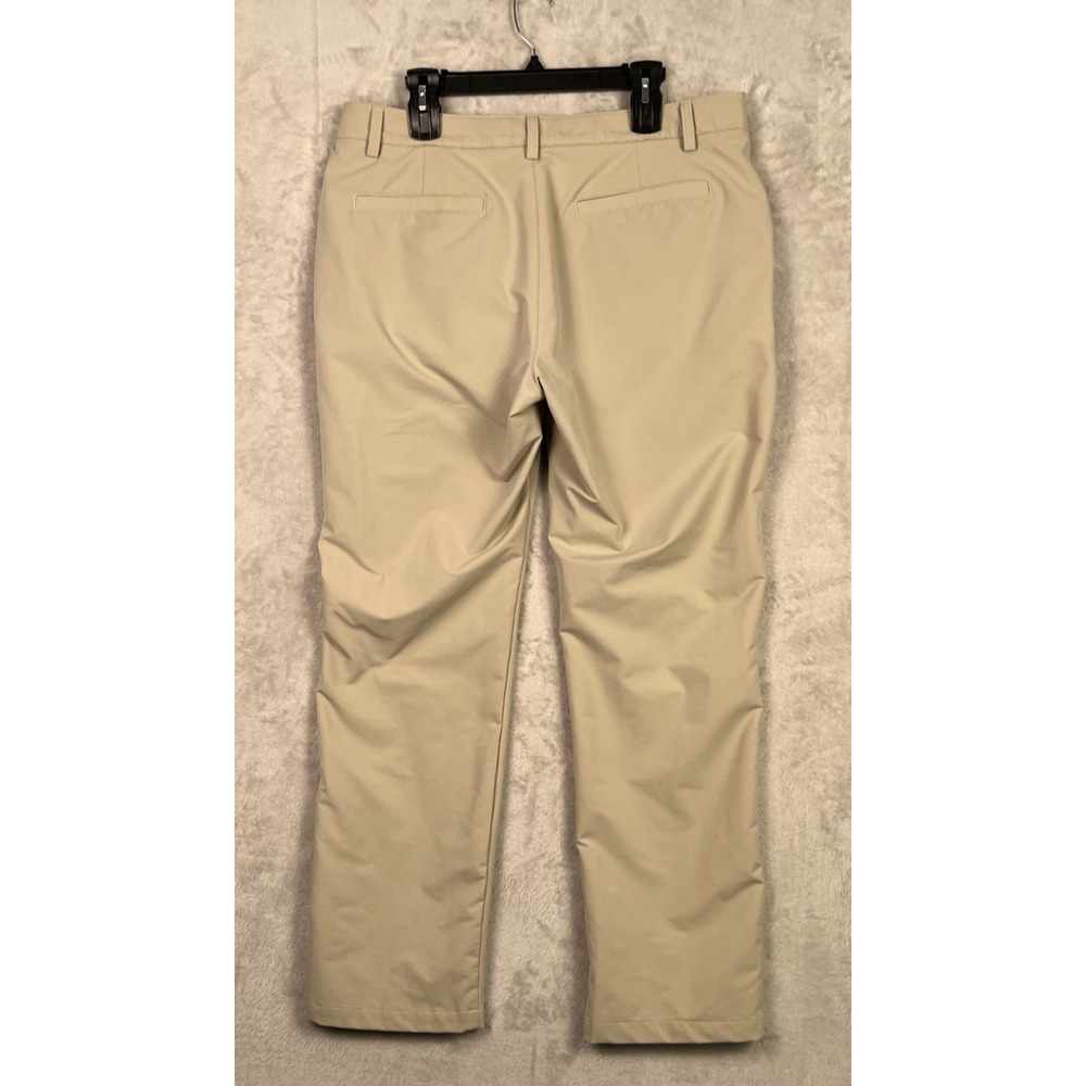 Under Armour Men's Golf Pants 38x30 Performance Beige Tan Straight Chino Khaki - Picture 2 of 7